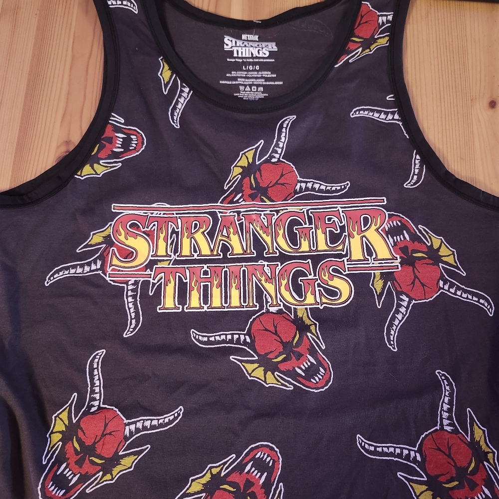 Stranger Things Hellfire Club all over print tanktop